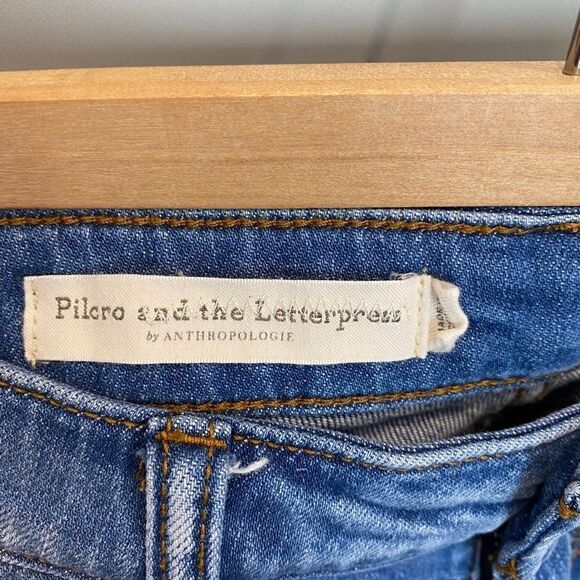 Anthro Pilcro And The Letterpress High-Rise Slim Boyfriend Jeans - Picture 9 of 12